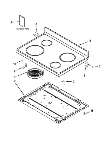 Cooktop parts