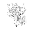 Maytag MHN30PRCWW0 top and cabinet parts diagram