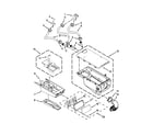 Maytag MHN30PRCWW0 dispenser parts diagram