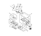 Maytag MHN30PDCXW0 dispenser parts diagram