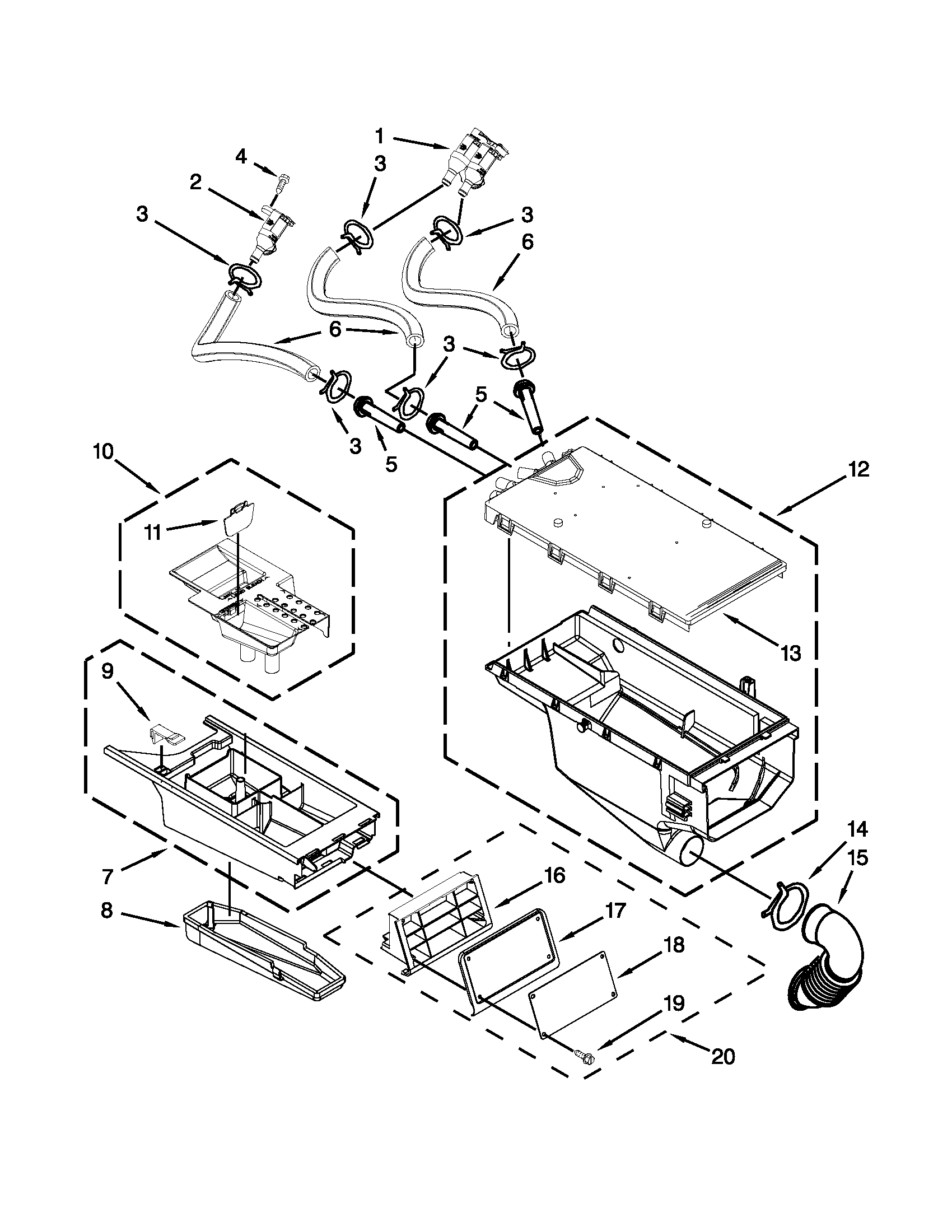 Dispenser parts