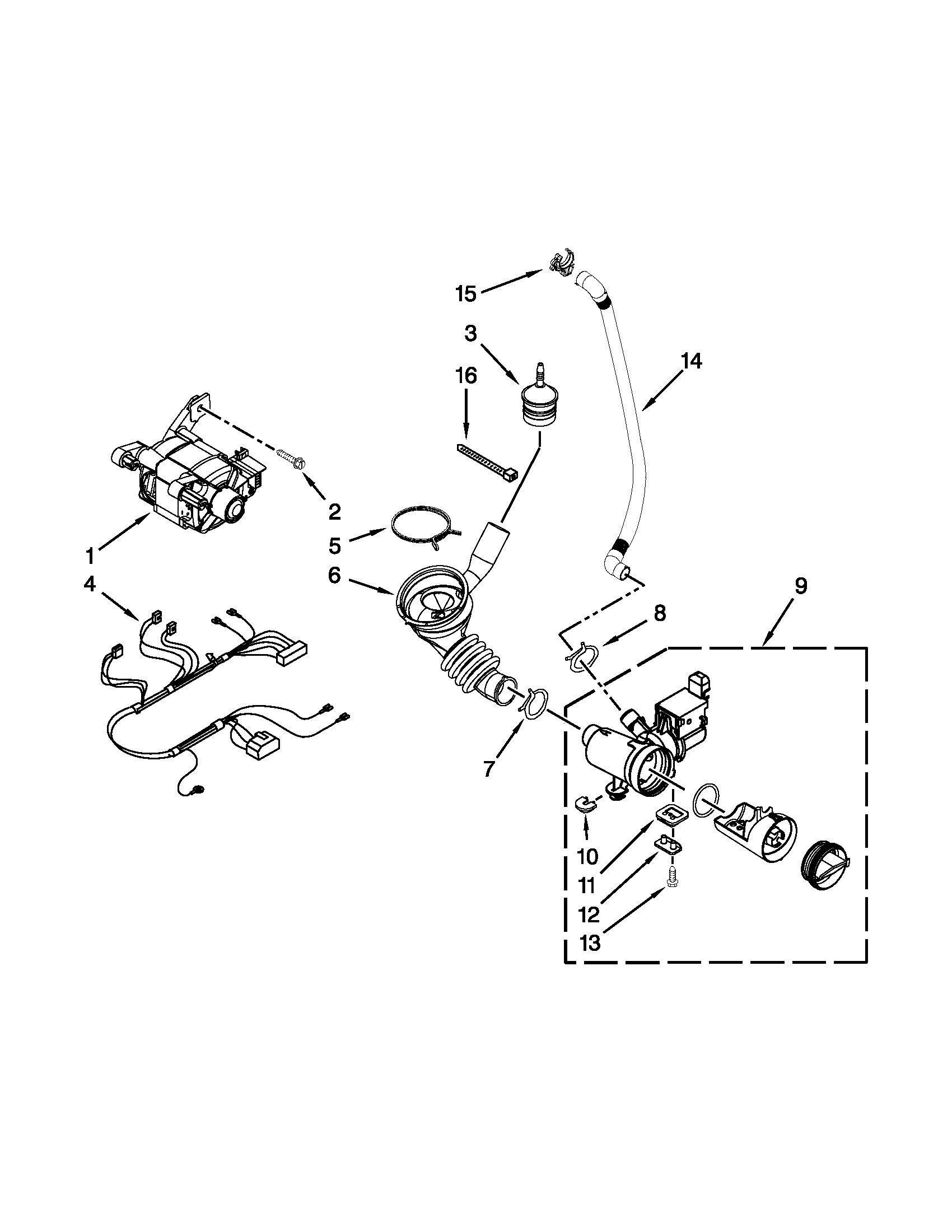 Pump and motor parts