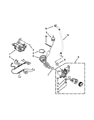 Pump and motor parts