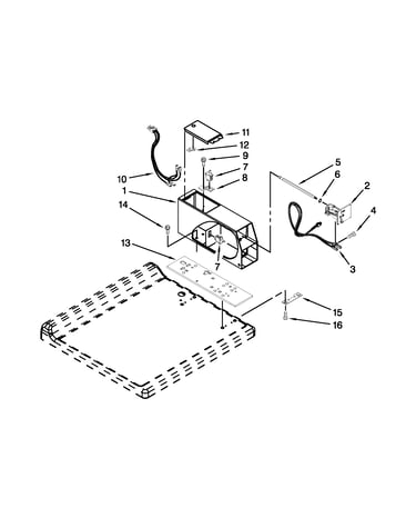 Meter case parts