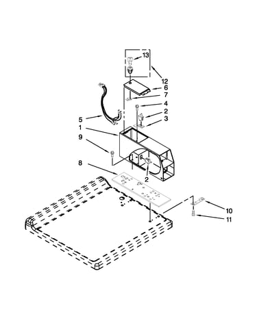 Meter case parts