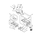 Maytag MHN30PDCGW0 dispenser parts diagram