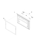 Freezer door parts