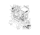 Whirlpool CSP2861TQ0 upper cabinet and front panel parts diagram