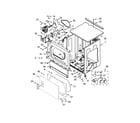 Whirlpool CSP2860TQ0 upper cabinet and front panel parts diagram