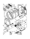 Upper and lower bulkhead parts