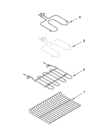 Internal oven parts