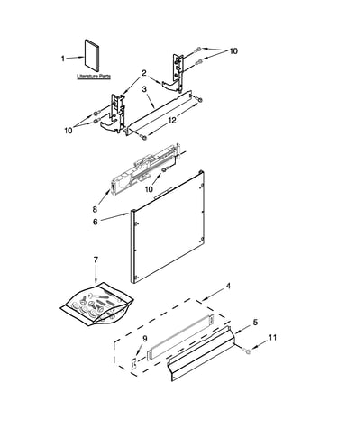 Door panel parts