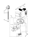 Pump, washarm and motor parts