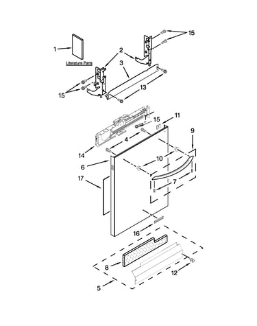 Door and panel parts
