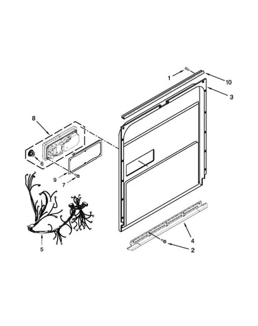 Inner door parts