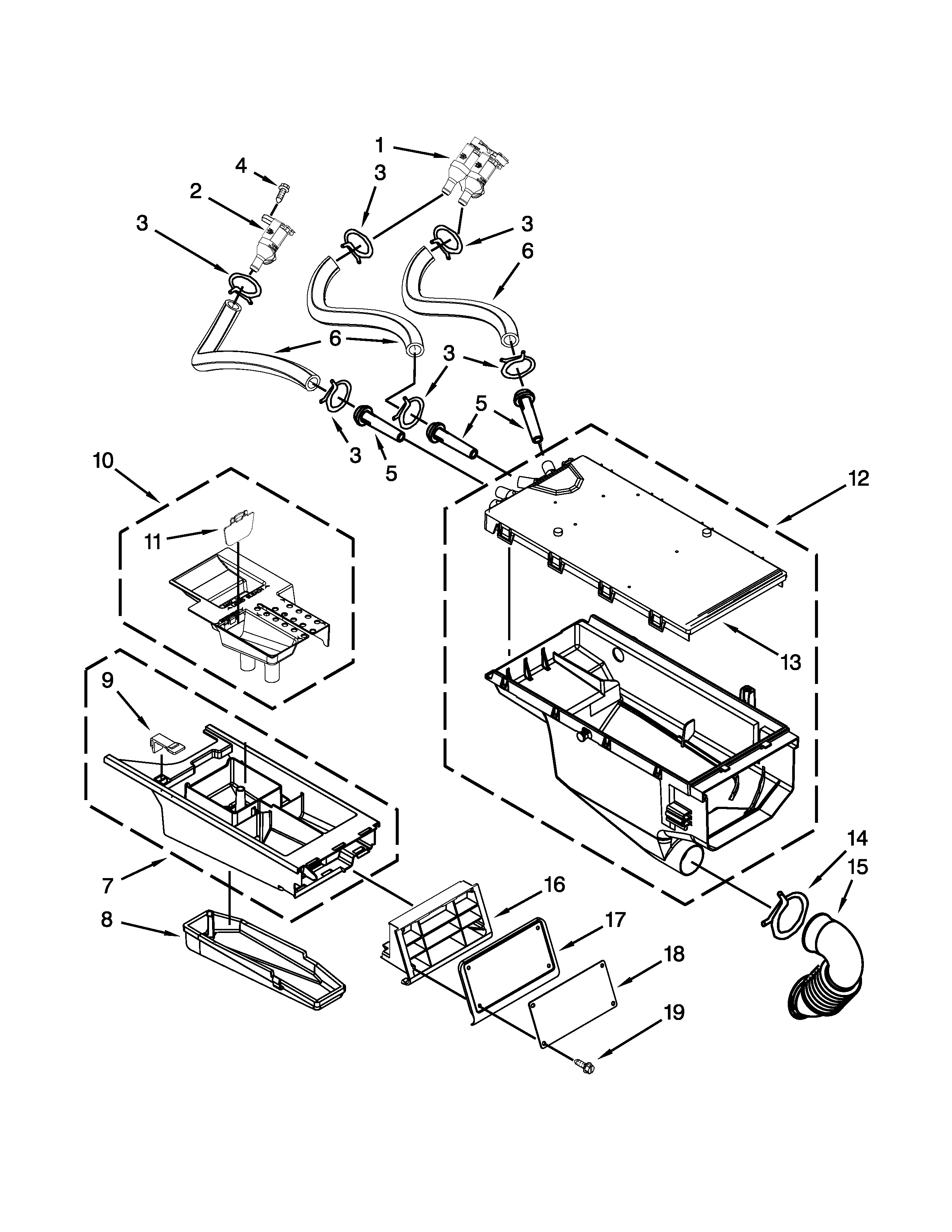 DISPENSER PARTS