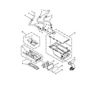 Maytag MHN30PRAWW0 dispenser parts diagram