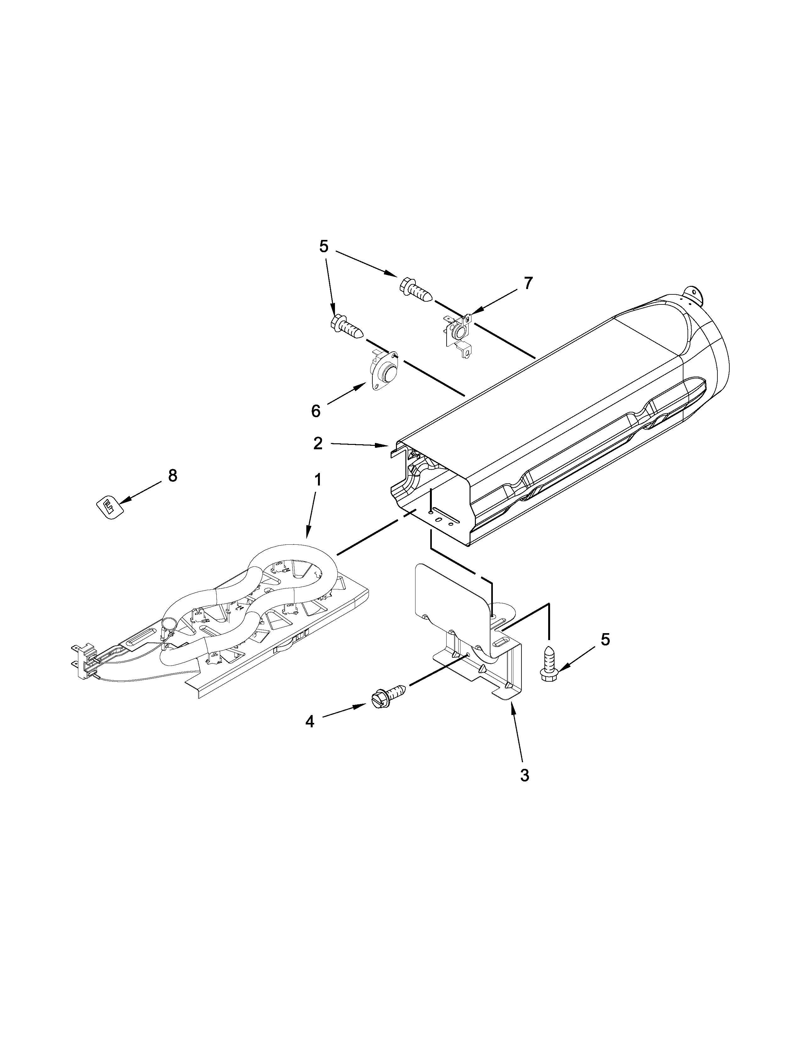 Dryer heating parts-electric