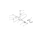 Maytag MLE20PNBGW2 dryer heating parts-gas diagram