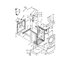 Maytag MLG20PDBGW2 washer cabinet parts diagram