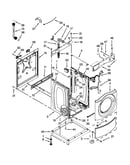 Washer cabinet parts