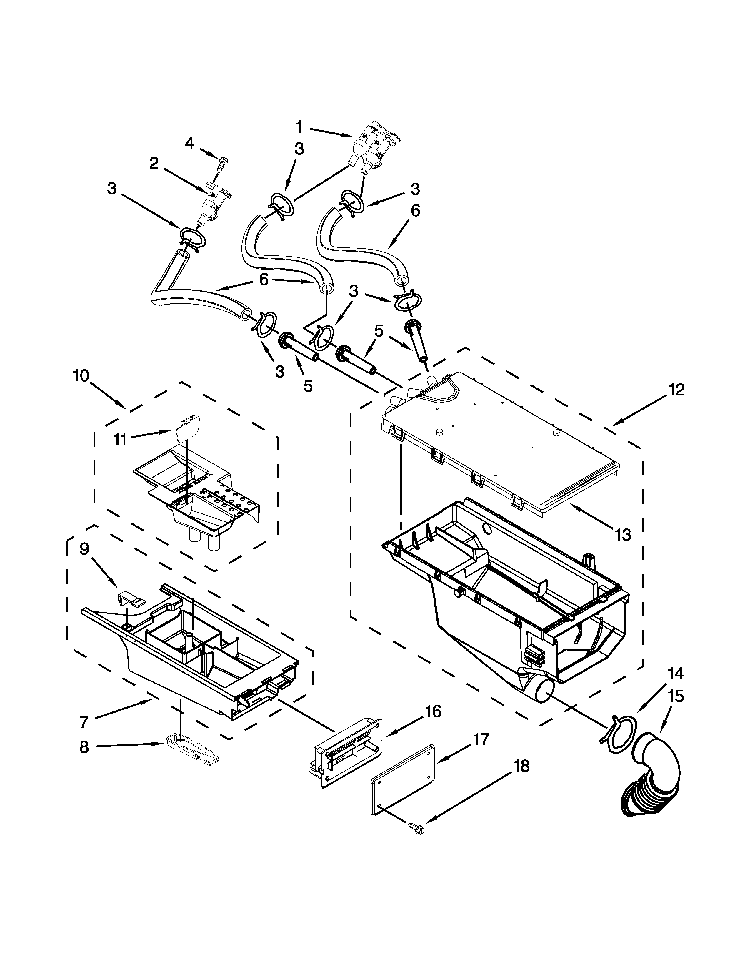 DISPENSER PARTS