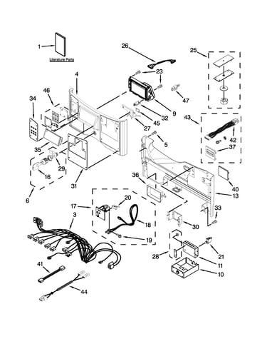 Control panel parts