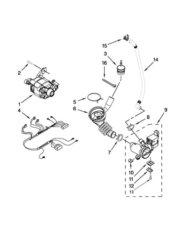 Pump and motor parts