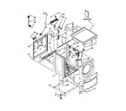 Maytag MHN31PRAWW0 top and cabinet parts diagram