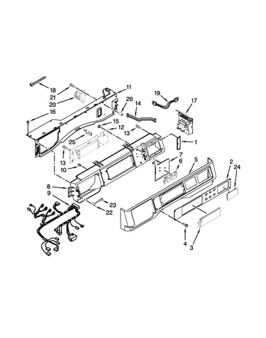 Control panel parts
