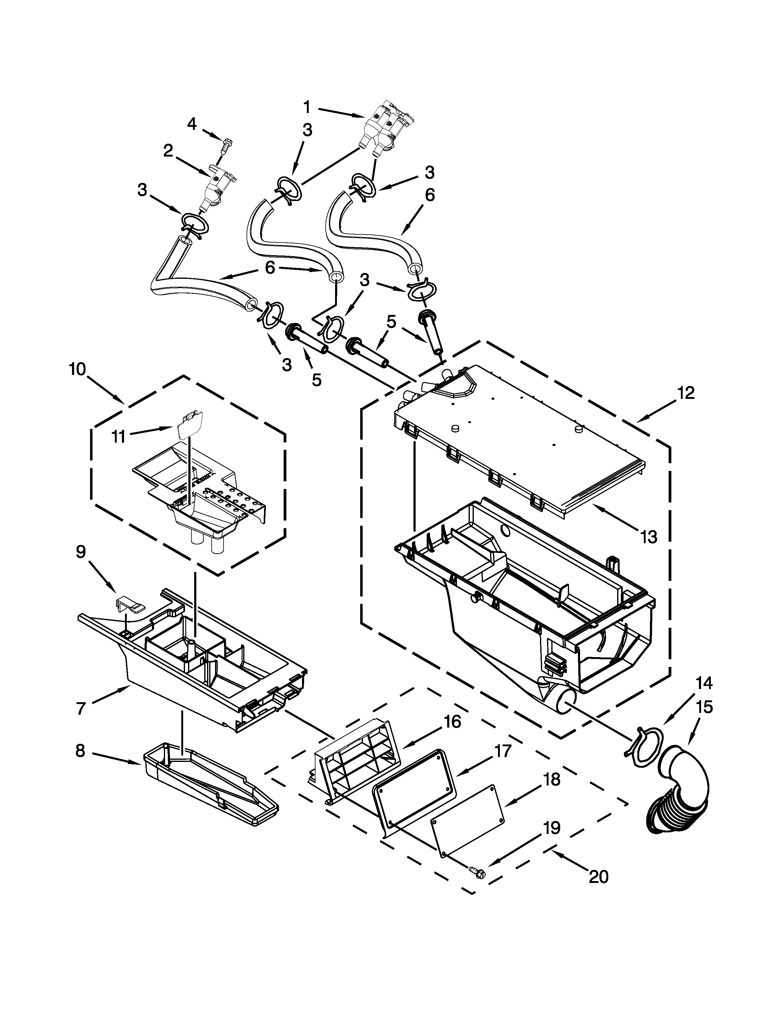 DISPENSER PARTS