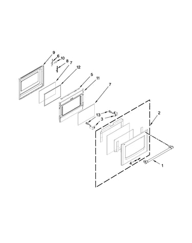 Lower door parts