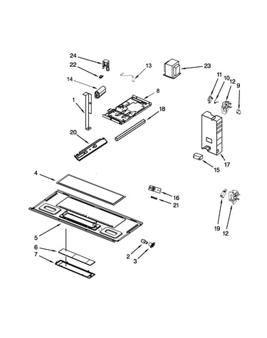 Interior and ventilation parts