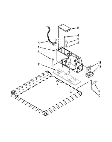Meter case parts