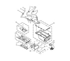 Whirlpool CHW8990BW0 dispenser parts diagram