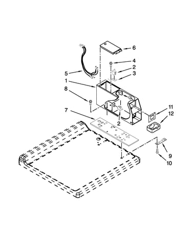 Meter case parts