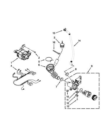 Pump and motor parts