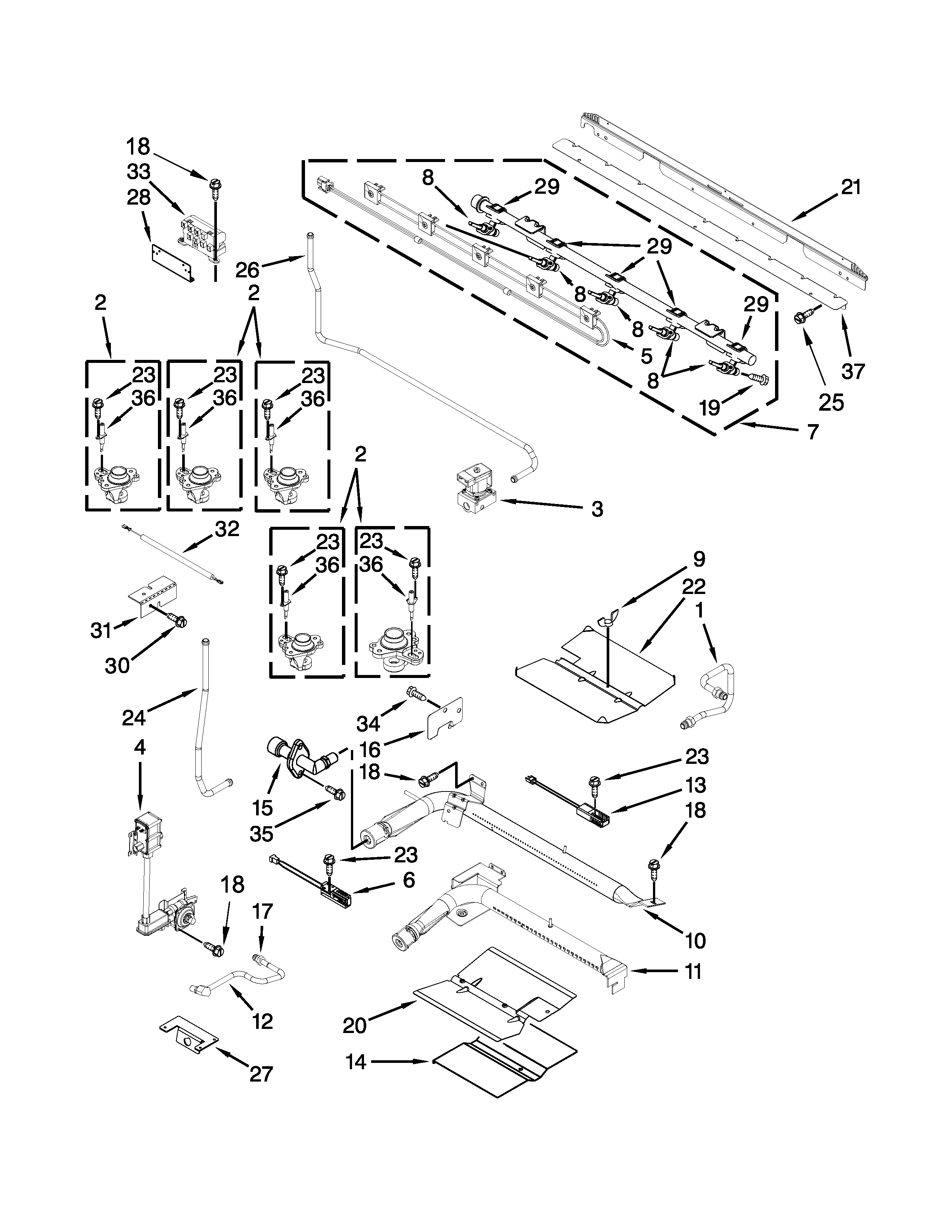 MANIFOLD PARTS