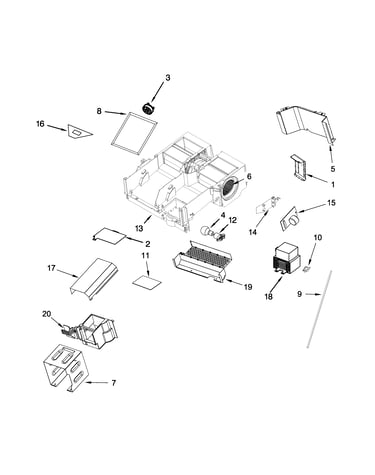 Air flow parts