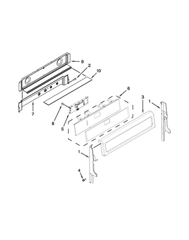 Control panel parts