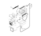 Maytag MBL2556KES4 icemaker parts diagram
