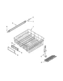 Upper rack and track parts