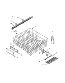 Upper rack and track parts