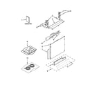 KitchenAid KDTE304DPA2 door panel parts diagram