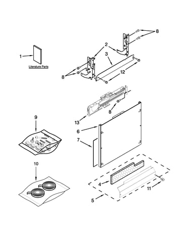 Door panel parts