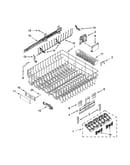 Upper rack and track parts
