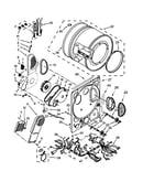 Dryer bulkhead parts