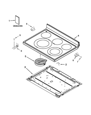 Cooktop parts