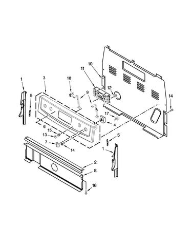 Control panel parts
