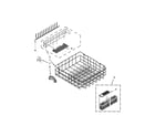 Maytag MDB7949SDE1 lower rack parts diagram